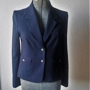 The Limited Navy Blue Jacket Blazer Size; L